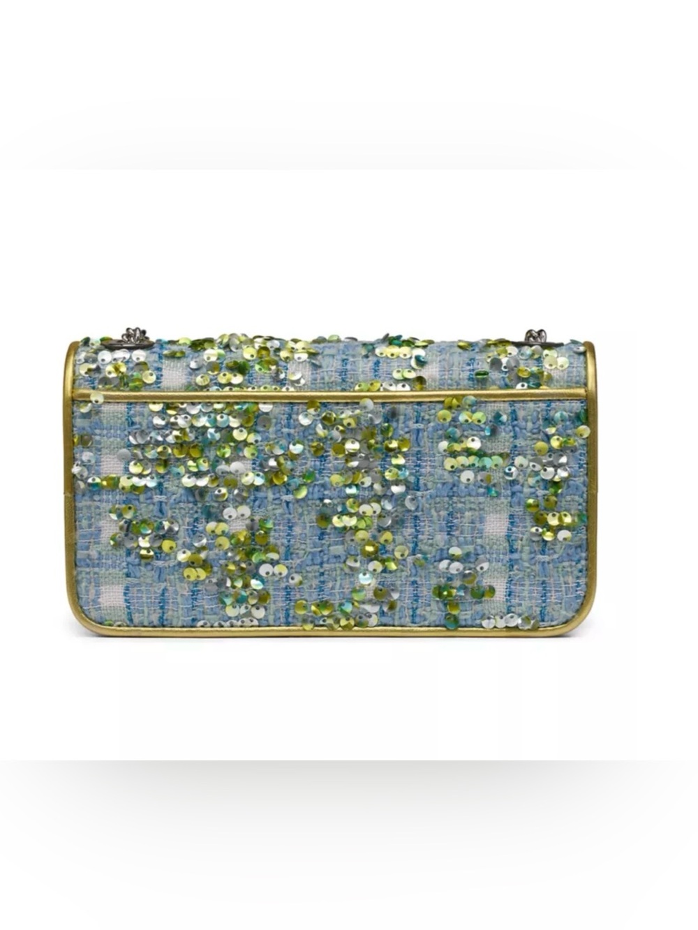 KARL LAGERFELD PARIS- Micro
Kosette Shoulder Bag- Baltic Blue. - Picture 4 of 5